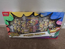 Pokemon Mega Evolution - Ascended Heroes Focused Fighters Premium Collection NEW - Image 1
