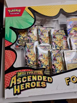 Pokemon Mega Evolution - Ascended Heroes Focused Fighters Premium Collection NEW - Image 2
