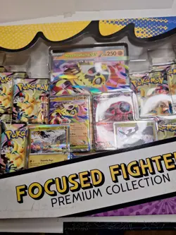 Pokemon Mega Evolution - Ascended Heroes Focused Fighters Premium Collection NEW - Image 3