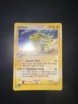 Pokemon Card-Jolteon -Holo-Ex Sandstorm -6/100-ENG-LP - Image 1