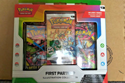 Pokemon TCG First Partner Illustration Collection Box - Series 1 - New & Sealed - Image 1