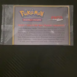 Pokemon TCG Neo Genesis Sealed expansion black star promo marill - Image 2