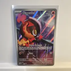 Pokemon TCG Phantasmal Flames Charcadet 022/198 SV Full Art Holo English (NM) - Image 1