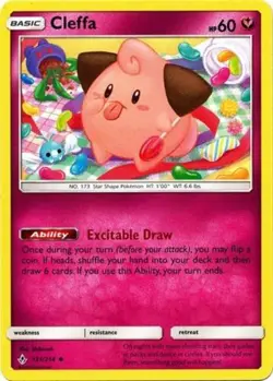 Cleffa - 131/214 - Uncommon NM, English Pokemon Unbroken Bonds - Image 1
