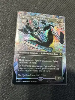 Spectacular Spider-Man (Borderless) Marvel's Spider-Man Foil - Image 1