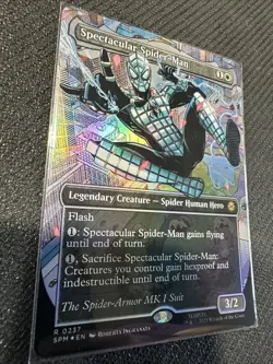 Spectacular Spider-Man (Borderless) Marvel's Spider-Man Foil - Image 3