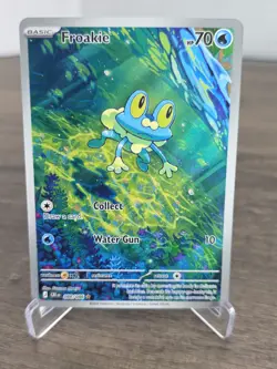 Froakie #088/086 Me04 Chaos Rising Illustration Rare Pokemon TCG NM - Image 1