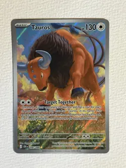 Tauros Pokemon TCG 096/086 Me04 Chaos Rising Holo - Image 1
