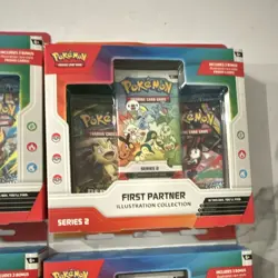 Pokemon TCG First Partner Illustration Collection Series 2 Lot of 4! NEW SEALED - Image 3