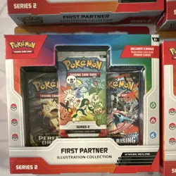 Pokemon TCG First Partner Illustration Collection Series 2 Lot of 4! NEW SEALED - Image 4
