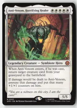 MTG - Anti-Venom, Horrifying Healer M Marvel's Spider-Man 1 LP-NM - Image 1
