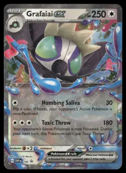 POKEMON GRAFAIAI EX SCARLET & VIOLET PROMO 100 HOLO P NM/M - Image 1
