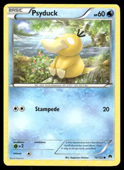 Pokemon Psyduck BREAKpoint 16/122 C NM/M - Image 1