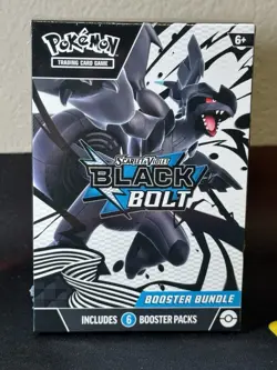 Black Bolt 🔥 Booster Bundle 🔥 New Sealed Pokemon TCG 1 Day Ship - Image 1