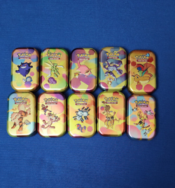 **EMPTY** Pokemon 151 Mini Tin Set - Including ART and COINS - NO PACKS! - Image 1