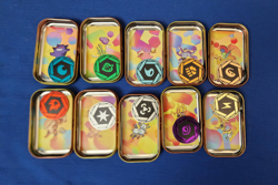 **EMPTY** Pokemon 151 Mini Tin Set - Including ART and COINS - NO PACKS! - Image 2