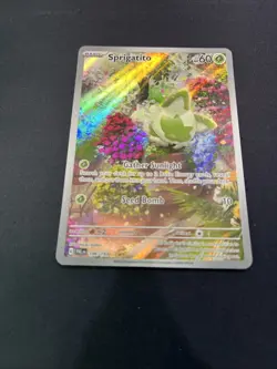 Sprigatito Holo Illustration Rare SV02: Paldea Evolved 196/193 - Near Mint NM - Image 2