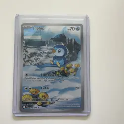 Piplup 098/094 IR Illustration Rare Pokemon TCG Phantasmal Flames English NM - Image 1