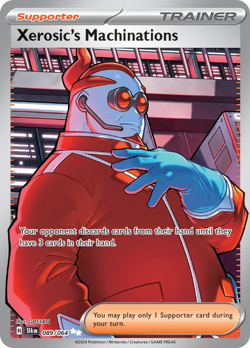 POKEMON SV Shrouded Fable : FULL ART RARE - XEROSIC'S MACHINATIONS 089/064 - Image 1