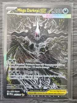 Pokemon Mega Darkrai EX 116/084 - Mega Evolution: Pitch Black SIR Pack Fresh - Image 1