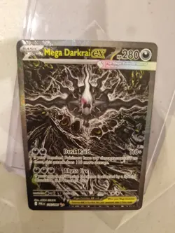 Pokemon Mega Darkrai EX 116/084 - Mega Evolution: Pitch Black SIR Pack Fresh - Image 2