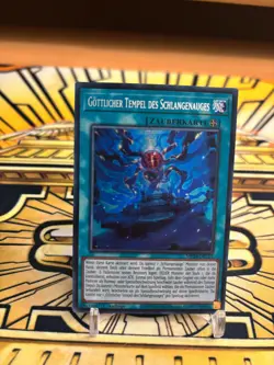 Yugioh Gottlicher Tempel des Schlangenauges Secret Rare MP24-DE123 - Image 1