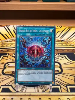 Yugioh Sundhafte Beute des Verrats - Schlangenauge Secret Rare MP24-DE104 - Image 1