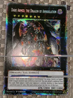 Yugioh- Dark Armed, the Dragon of Annihilation (Starlight Rare 1st)-MP25-EN036 P - Image 1