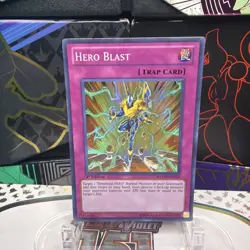 YuGiOh Hero Blast Super Rare 1st Edition RYMP-EN032 + BONUS HOLO - Image 1