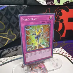 YuGiOh Hero Blast Super Rare 1st Edition RYMP-EN032 + BONUS HOLO - Image 3
