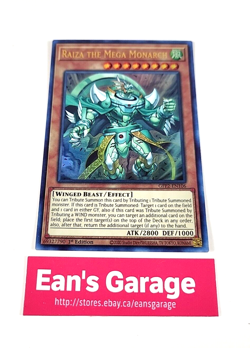 YuGiOh Raiza The Mega Monarch 1st Edition GFP2-EN106 Ultra rare foil - MN - Image 5