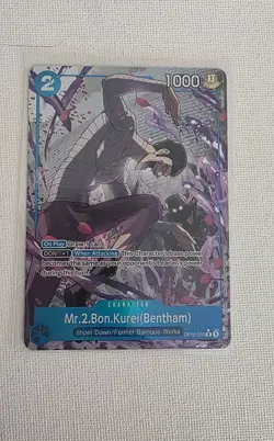 One Piece MR 2 BON KUREI (Bentham) - OP16-055 R alt art M/NM - Image 2