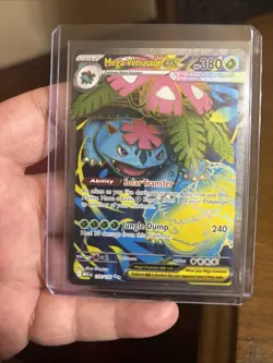 Pokemon Mega Evolution Mega Venusaur ex Full Art #155 Near Mint-English - Image 3