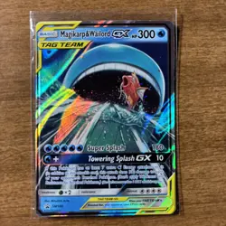 Pokemon TCG Magikarp Wailord GX Tag Team SM166 - Image 1