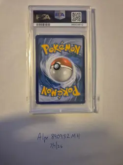 2019 POKEMON SM BLACK STAR PROMO MAGIKARP & WAILORD GX #SM166 PSA 8 NM - Image 2
