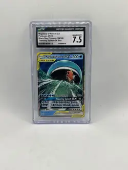 2019 POKEMON BLACK STAR PROMO MAGIKARP & WAILORD GX #SM166 CGC 7.5 NM+ - Image 1