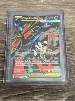 Mega Floette ex 101/086 Ultra Rare Chaos Rising Full Art Pokemon - Image 1