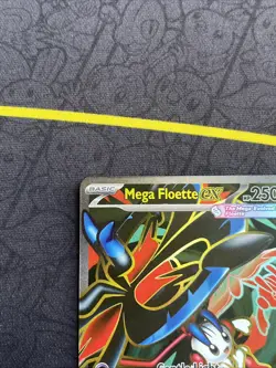 Mega Floette ex 101/086 Me04: Pokemon TCG Chaos Rising Full Art Secret Rare Mint - Image 2
