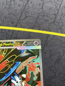 Mega Floette ex 101/086 Me04: Pokemon TCG Chaos Rising Full Art Secret Rare Mint - Image 3