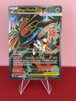 Pokemon TCG Chaos Rising Mega Floette Ex Full Art 101/086 - Image 1