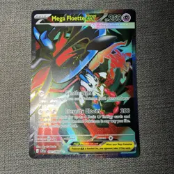 Pokemon Mega Floette ex 101/086 Chaos Rising Ultra Rare Full Art - Image 1