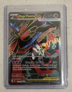 Pokemon TCG Mega Floette ex 101/086 Ultra Rare Full Art Chaos Rising ME04 NM - Image 1