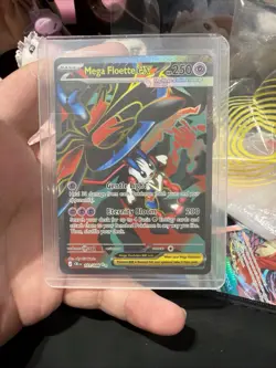 Mega Floette ex 101/086 - Full Art Ultra Rare - NM+ - Chaos Rising - Pokemon TCG - Image 1