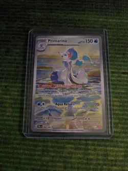 Primarina 088/084 Pitch Black Illustration Rare Pokemon Card Near Mint - Image 1