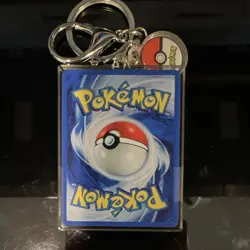KEYCHAIN Alakazam ex 201/165 SV 151 ENG 2023 Full Art + 1 FREE CARD - Image 2