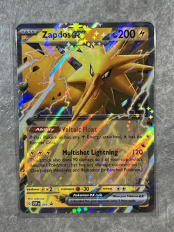 Zapdos ex 049 Sv: Pokemon TCG Scarlet & Violet Promo Cards Holo (Near Mint) - Image 1