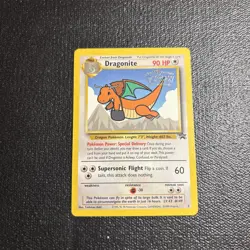 DRAGONITE #5 Black Star Promo WB The First Movie Rare WOTC Pokemon Card NM - Image 1