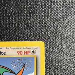 DRAGONITE #5 Black Star Promo WB The First Movie Rare WOTC Pokemon Card NM - Image 3
