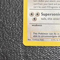 DRAGONITE #5 Black Star Promo WB The First Movie Rare WOTC Pokemon Card NM - Image 5