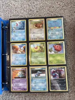 Pokemon Card Binder Collection 261 Cards Mid Era/Vintage LP - Image 1
